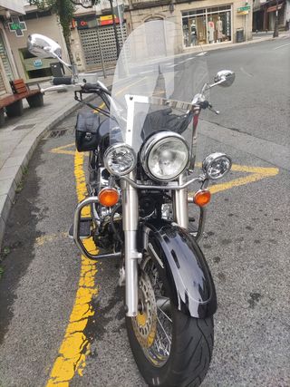 Pantalla. Parabrisas moto custom