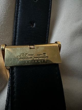 Cinturón Dupont Piel Negro