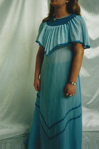 VESTIDO DAMA AZUL 2