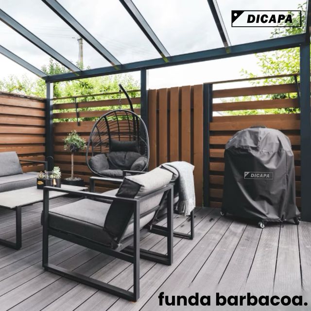 Copertura rotonda per barbecue