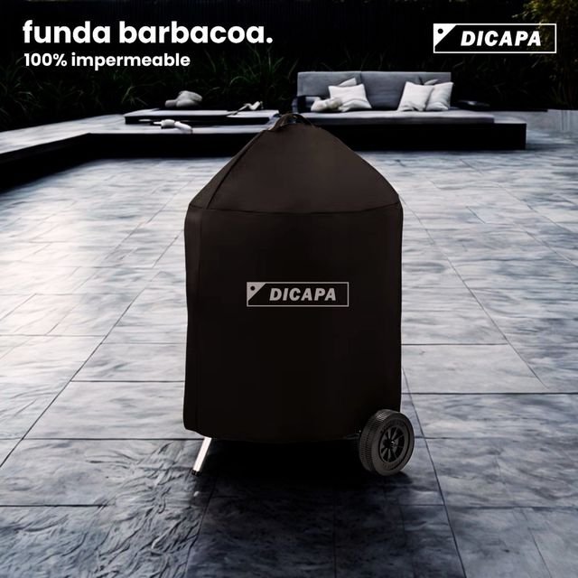 Copertura rotonda per barbecue