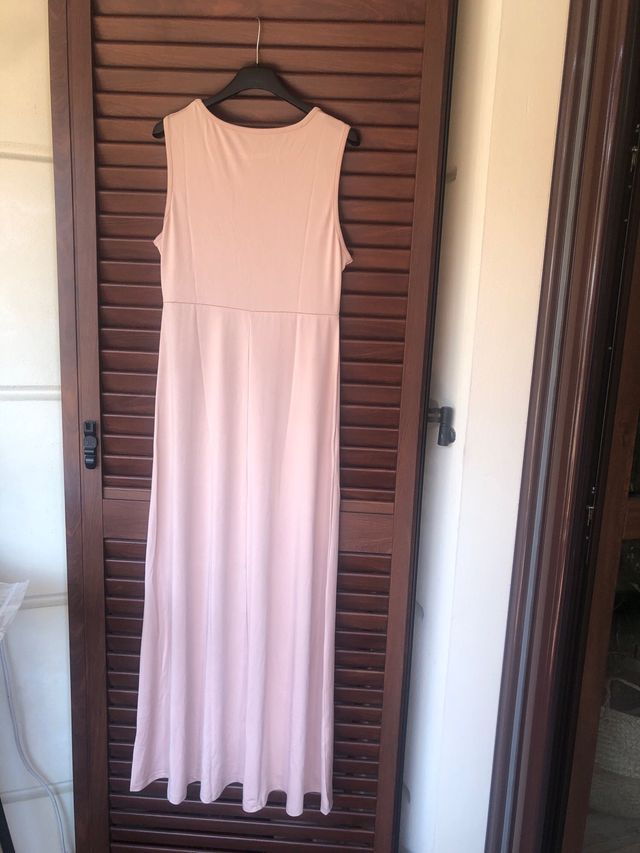 Vestito lungo rosa chiaro tg.M