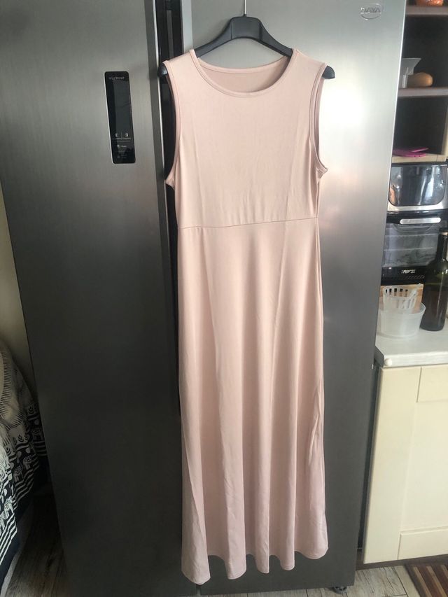 Vestito lungo rosa chiaro tg.M