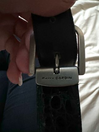 Cinturón Pierre Cardin - Piel Negra