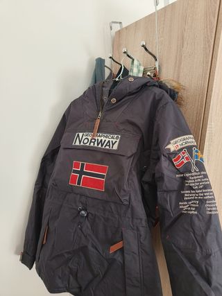 Geographical Norway - Chaqueta térmica azul marino
