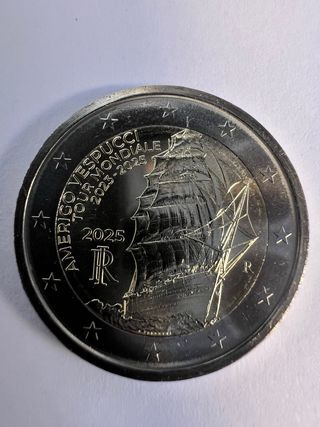 Moneta 2 euro italia 2025 moneda