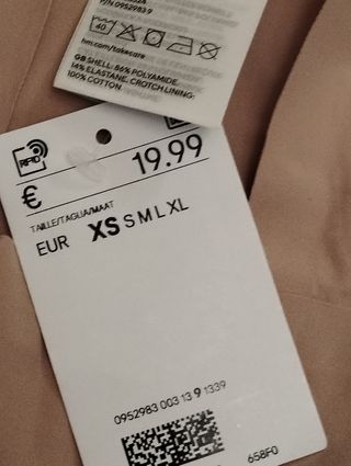 Cullotte-moldeador push-up t -xs