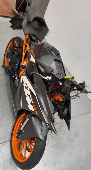 KTM RC 125: Despiece Total