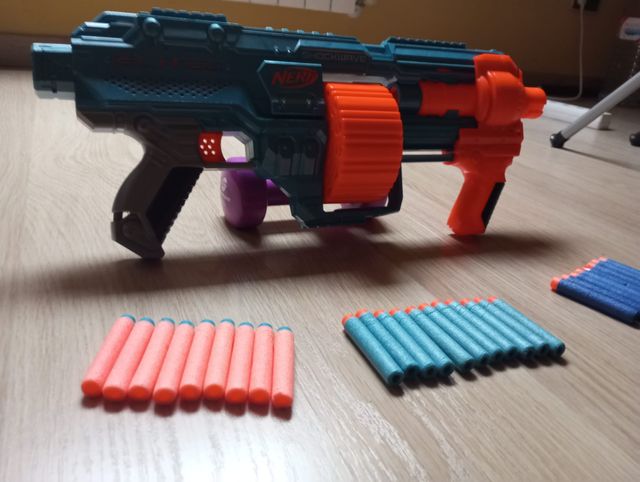 Pistola, NERF con balas