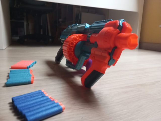 Pistola, NERF con balas