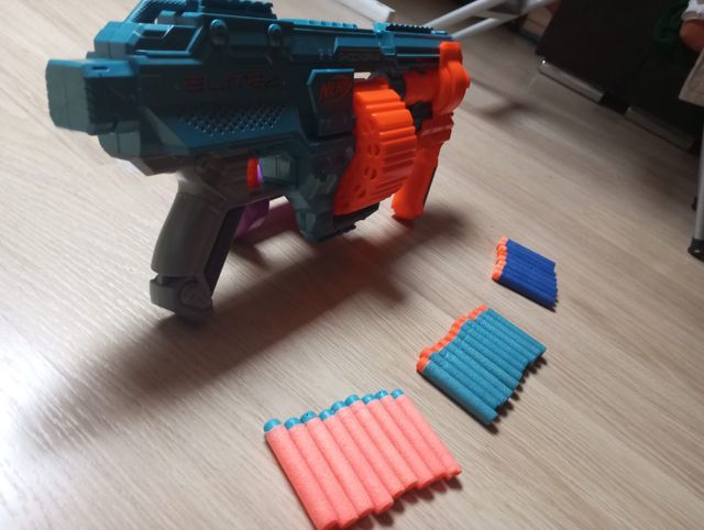 Pistola, NERF con balas