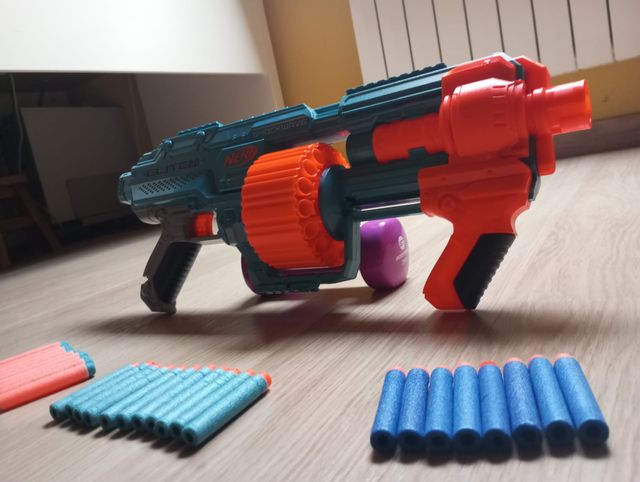 Pistola, NERF con balas
