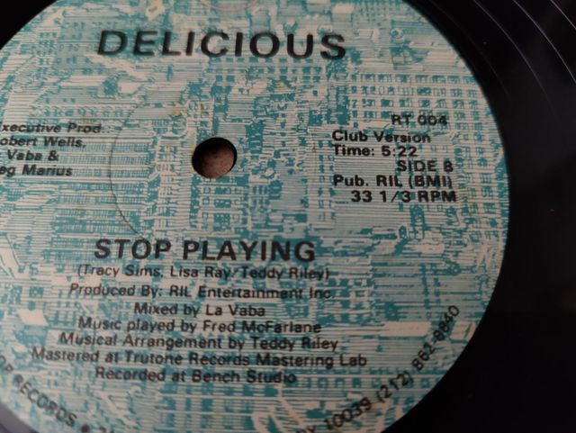 Vinilo Delicious - Stop Playing
