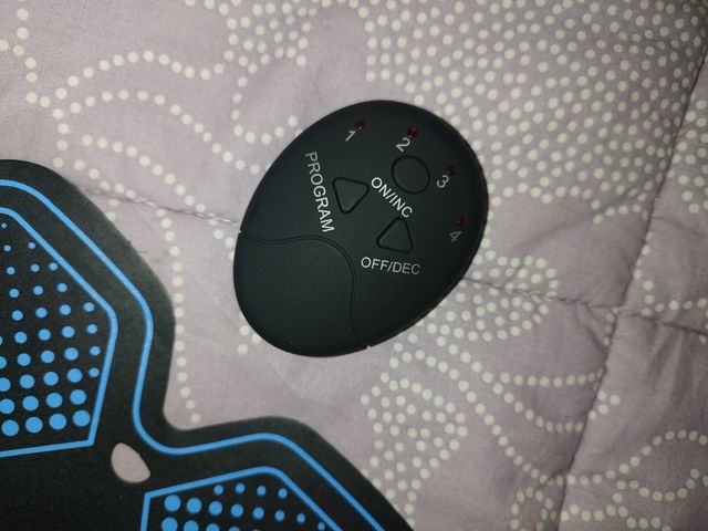 Elettrostimolatore per addominali, perfetto funz.