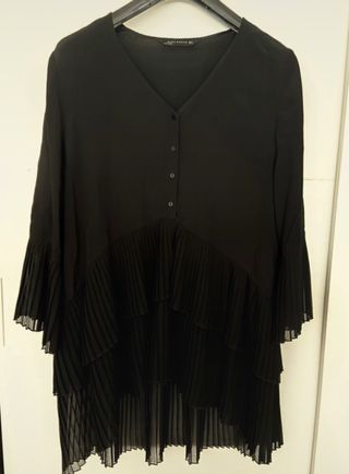 Blusa negra Zara - Talla M