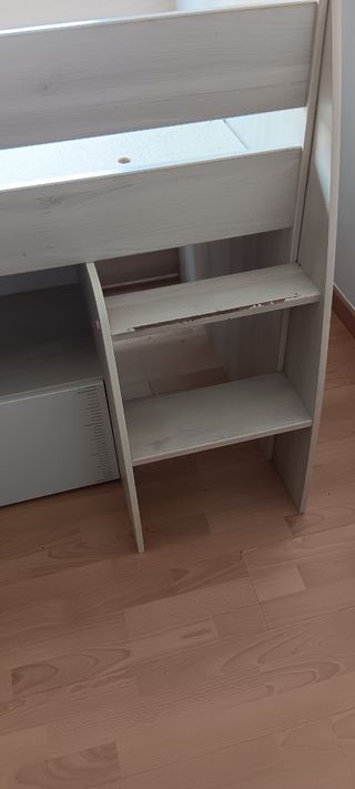Cama nido infantil - beige/blanco