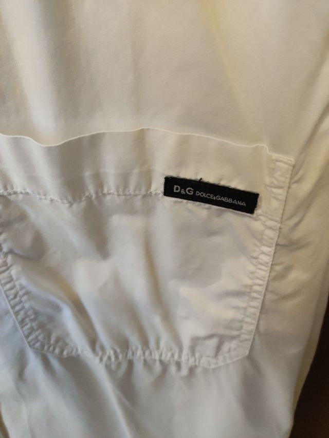 Camicia D&G uomo bianca tg.L