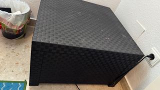 Conjunto de jardín "diva" tete a tete grafito