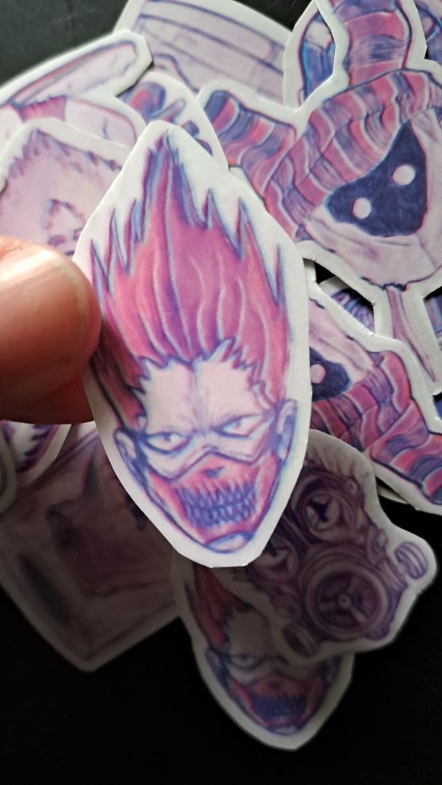 Pack Pegatinas Dorohedoro 