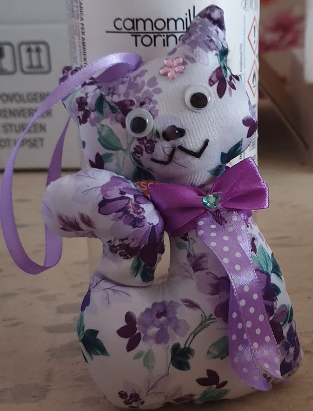 CIONDOLO GATTO SEDUTO