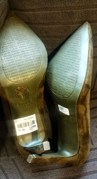 Zapatos tacón 