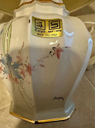 Set 2 lampade vintage Carpie' Sele Arte 