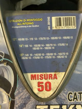 Catene Neve Rhütten 50 Teknica