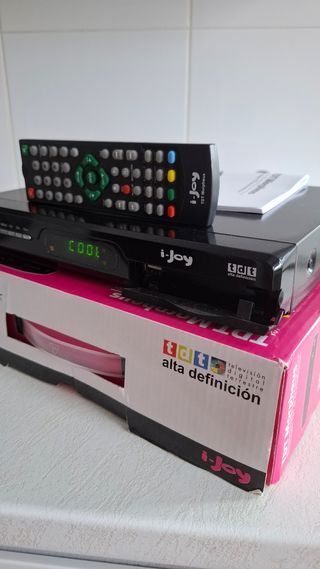 I-Joy TDT HD Decodificador HDMI Alta Definición 