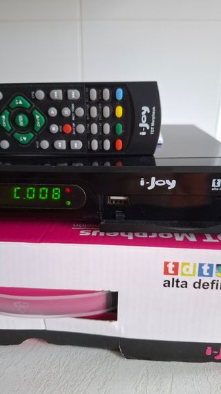 I-Joy TDT HD Decodificador HDMI Alta Definición 
