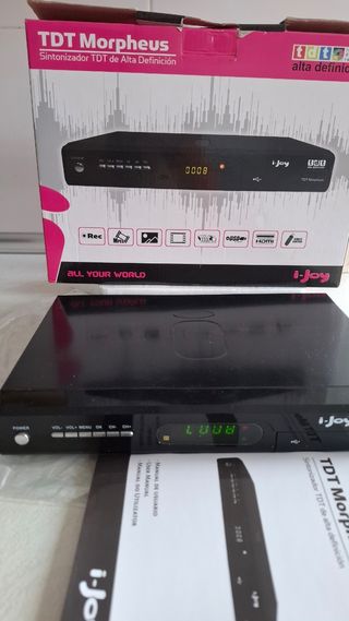I-Joy TDT HD Decodificador HDMI Alta Definición 
