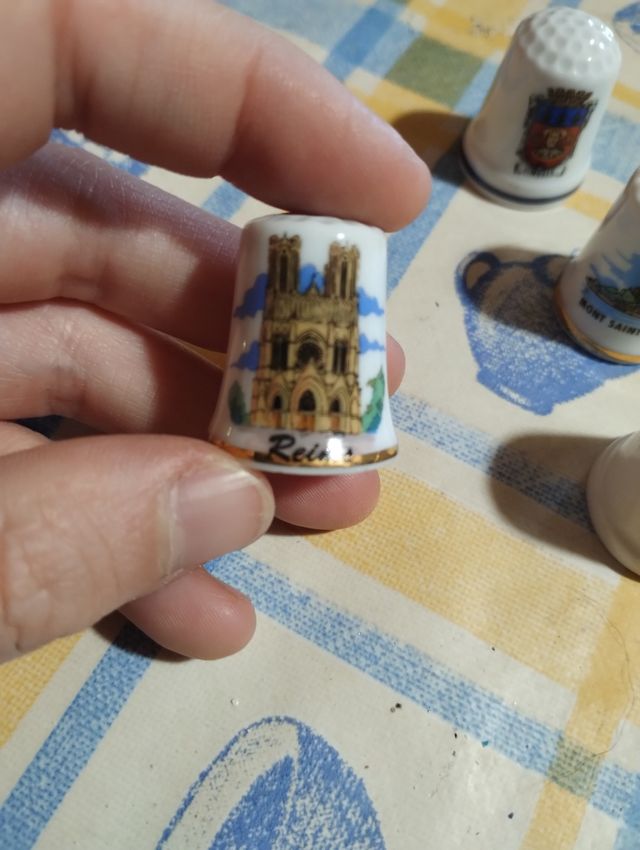 5 ditali dedales thimbles