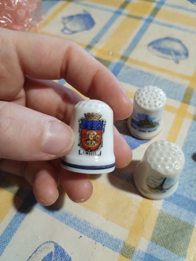 5 ditali dedales thimbles