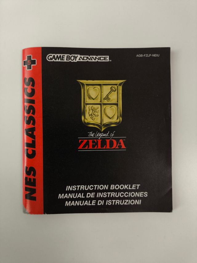 Legend of Zelda NES Classics GBA