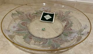 Vaso murano decorato mano Ghisetti