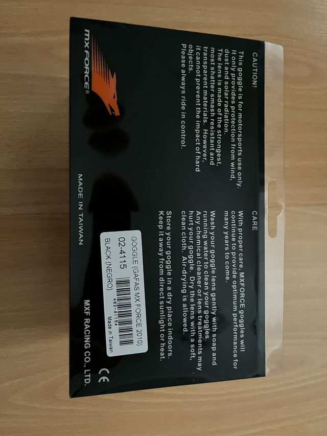 Occhiali da motocross mx force