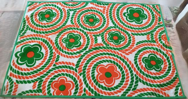 SET 3  STROFINACCI FLOREALI DA CUCINA