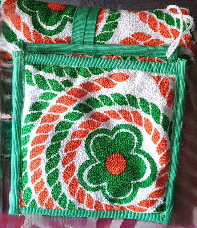 SET 3  STROFINACCI FLOREALI DA CUCINA