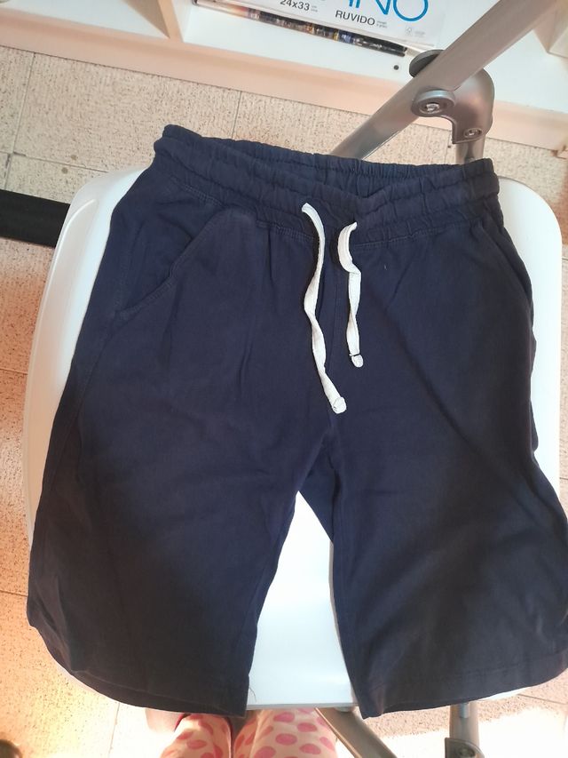 Bermuda bambino blu scuro