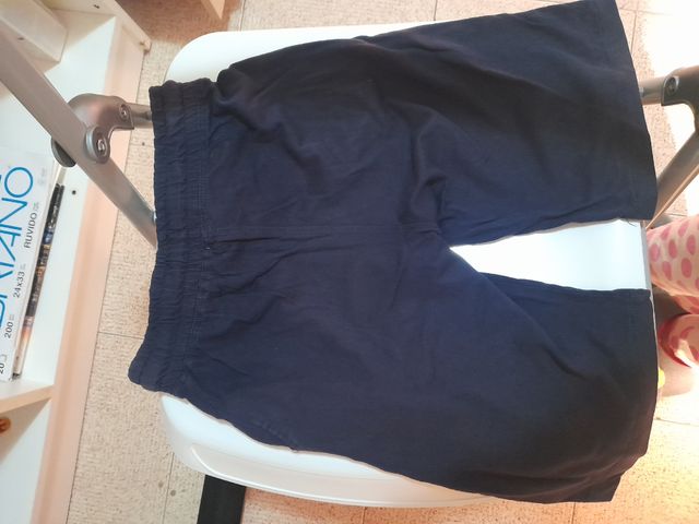 Bermuda bambino blu scuro