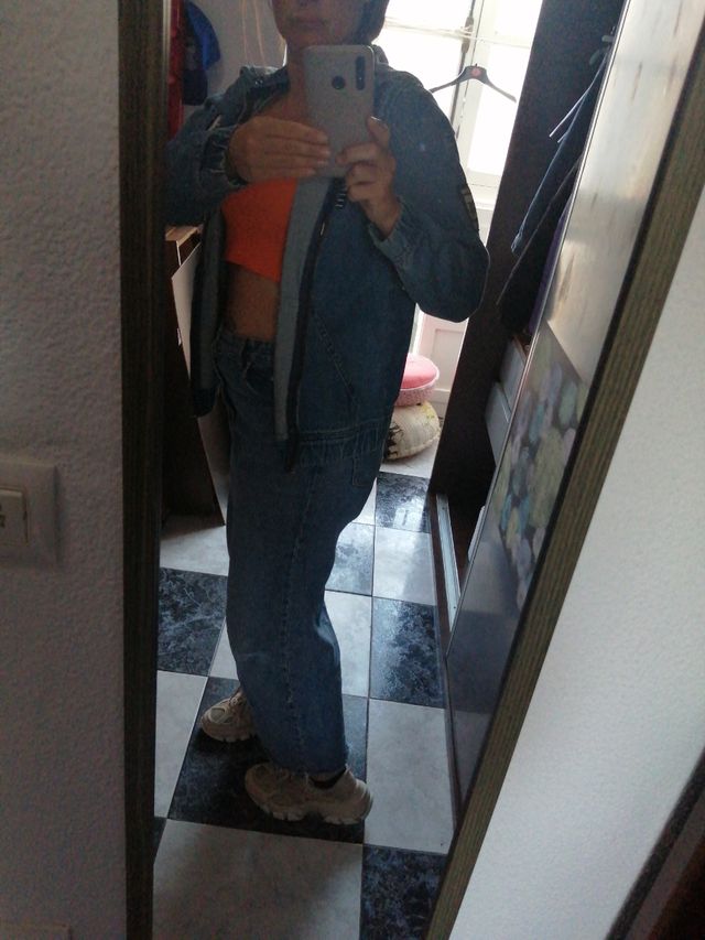 Chaqueta vaquera PullBear - Talla S