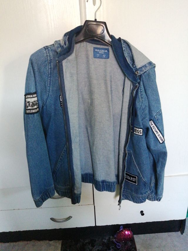 Chaqueta vaquera PullBear - Talla S