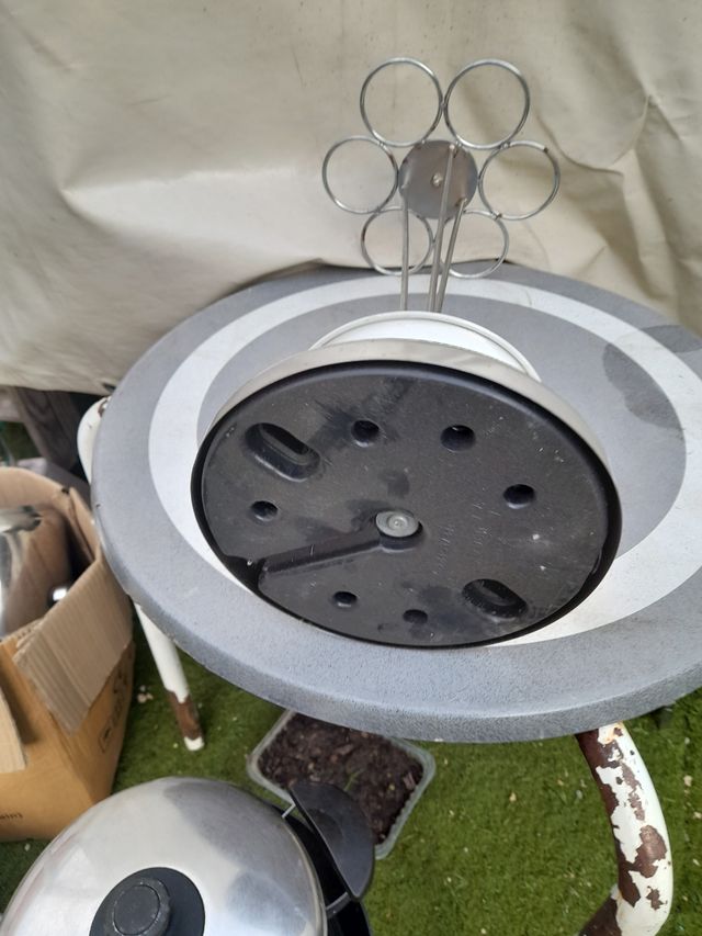 Porta-guarda-chuva metálico vintage