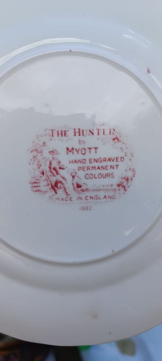 Vajilla inglesa vintage Myott 1982