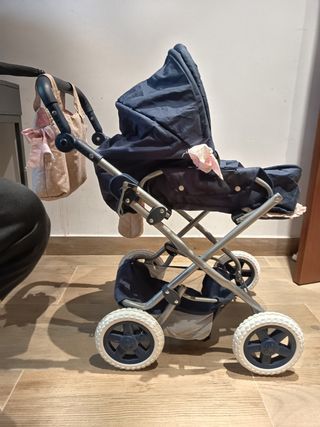 Carrito Muñecas - Azul