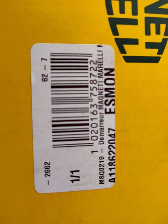 Motor Arranque Magneti Marelli Msq0219