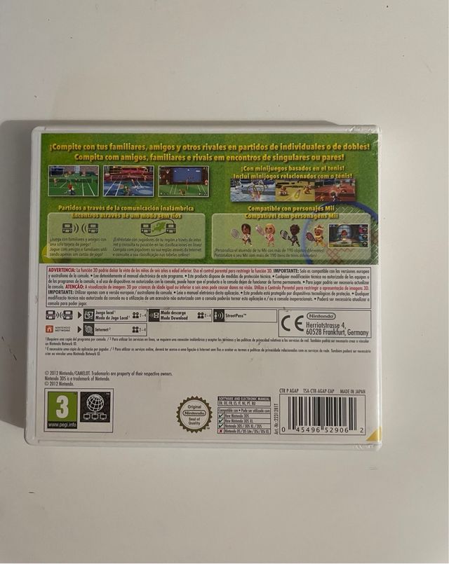 Mario Tennis Open 3ds