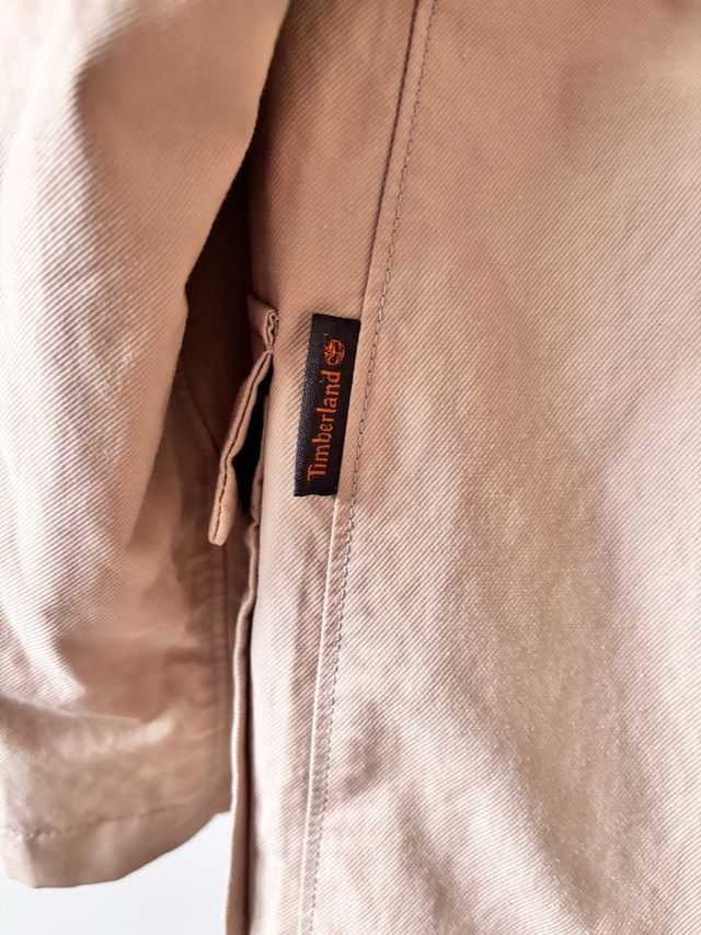 "Timberland Field Jacket XS Beige Stone Windbreake