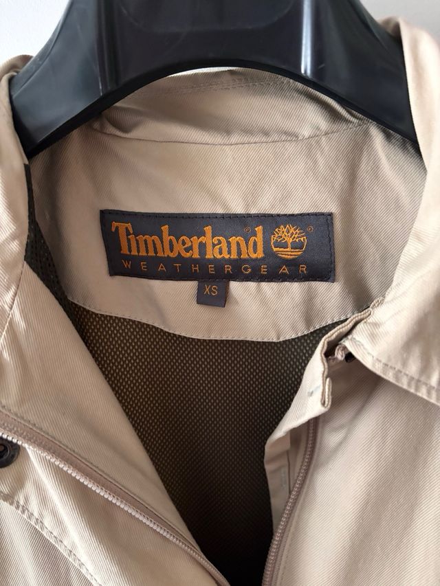 "Timberland Field Jacket XS Beige Stone Windbreake