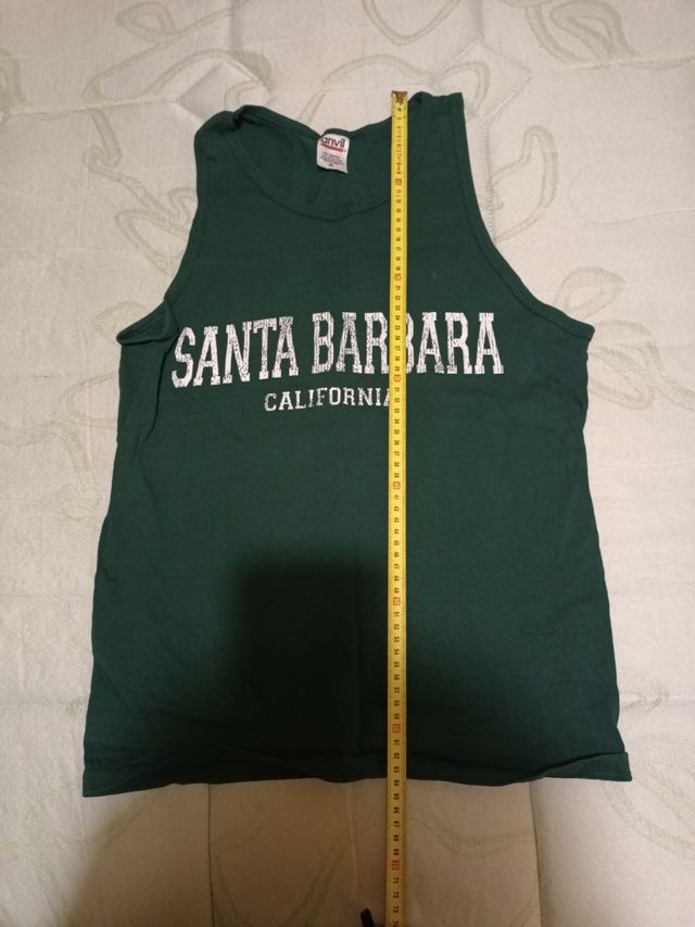 Camiseta verde niño  de asas