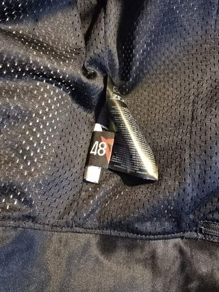 Traje piel moto